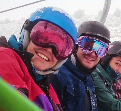 vera – snowboarder in argentina
