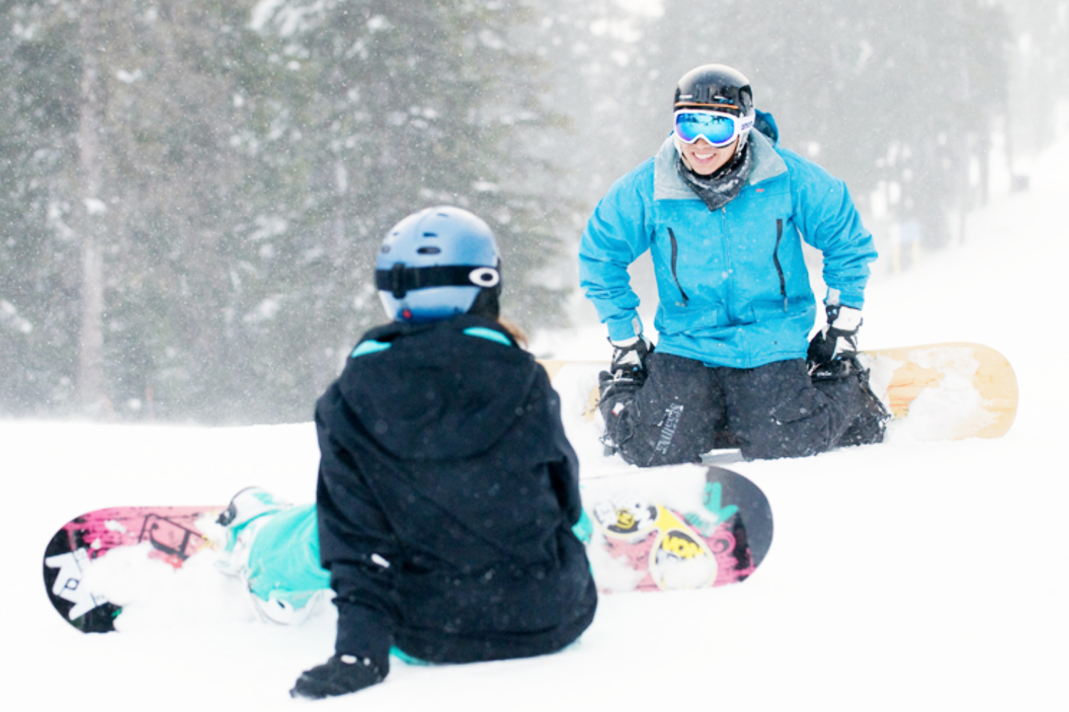 Beginner Novice Learn Ski Snowboard Camp Whistler Canada