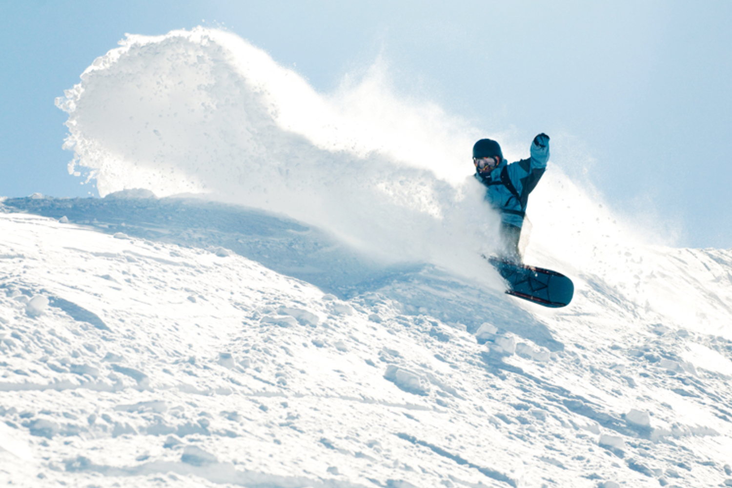 Core Snowboard Camp Whistler Canada Powder Turn