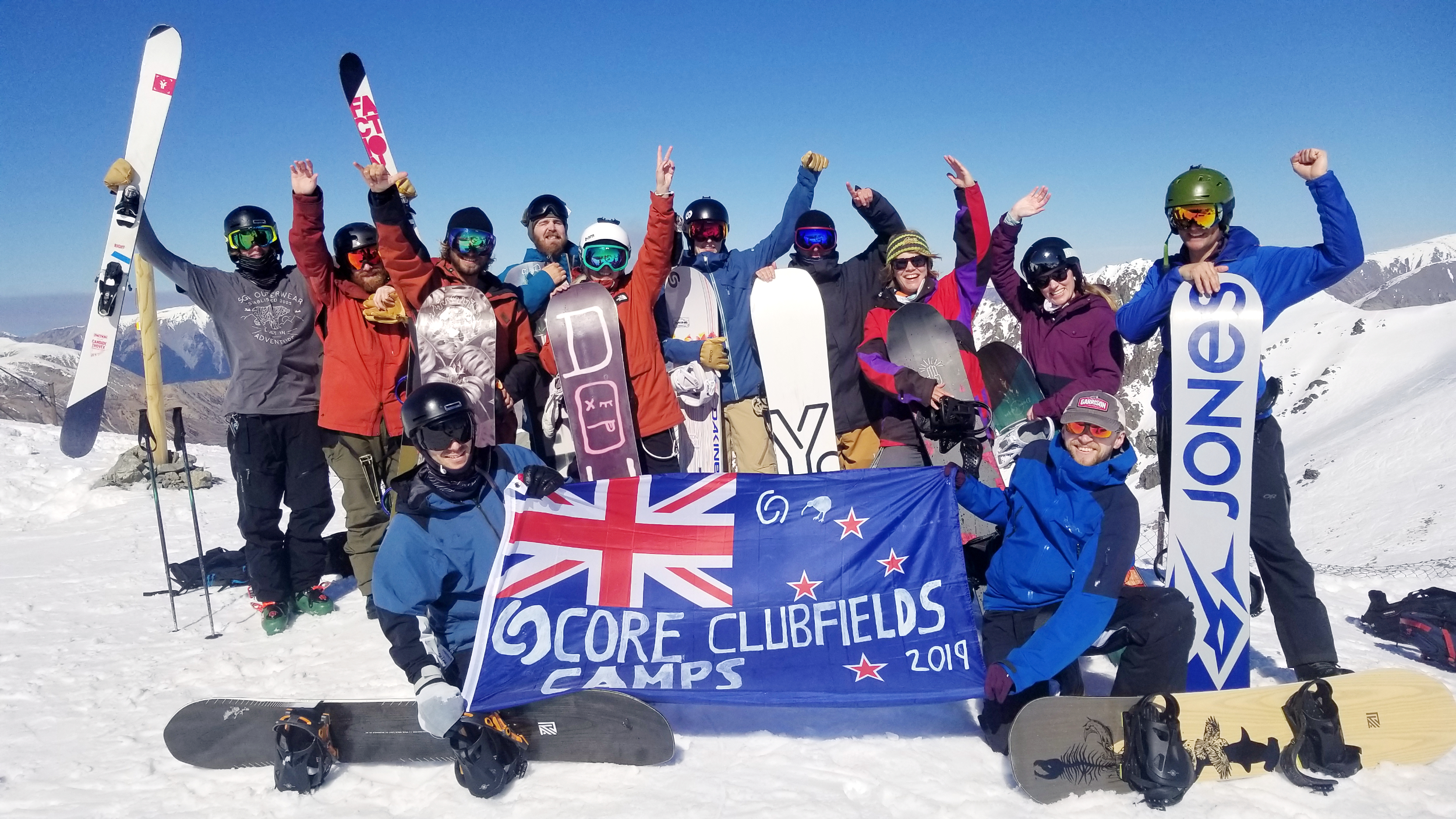Core Camp New Zealand 2019 Group Shot