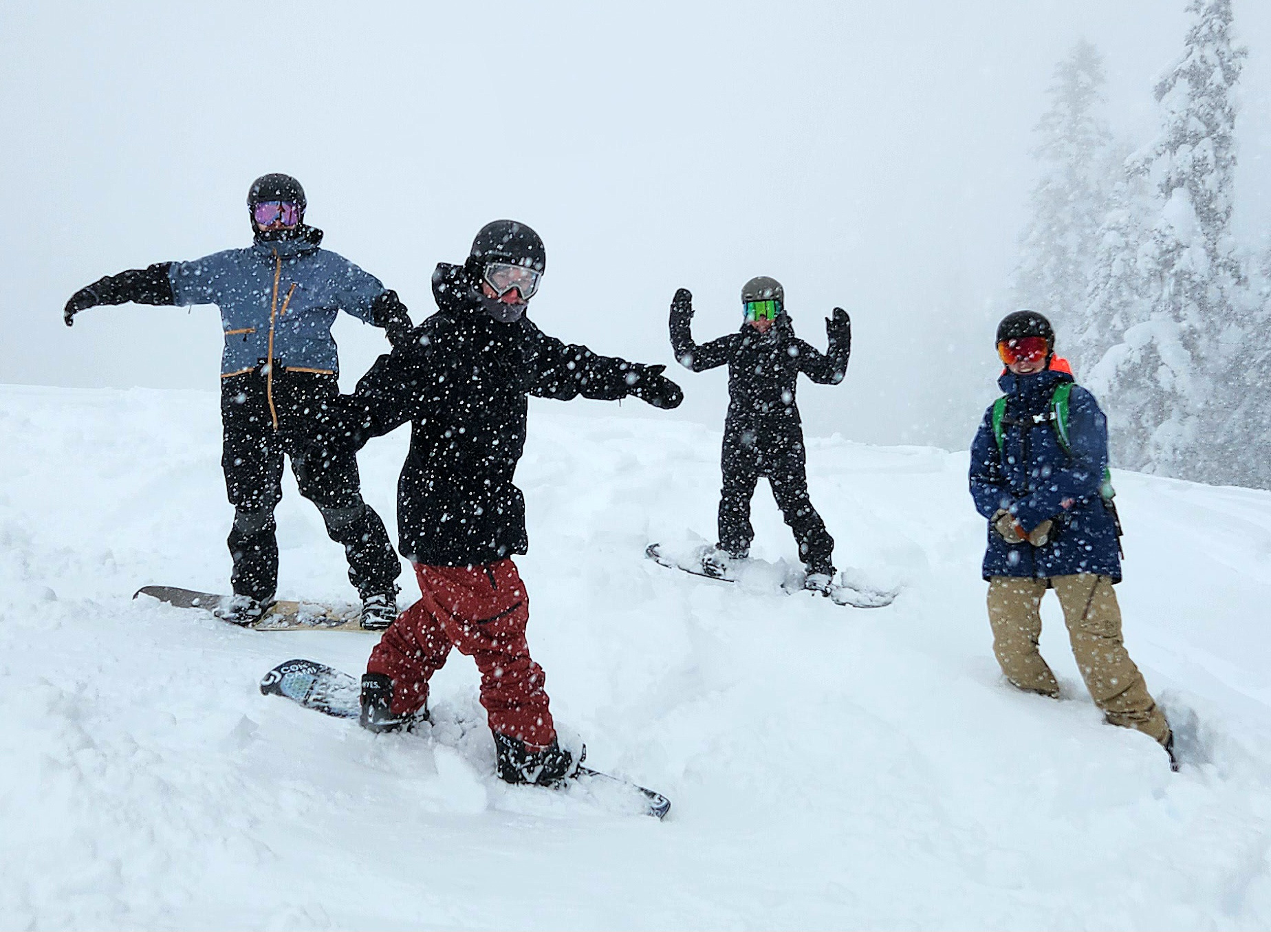 Snowboard Camp Lots of Snow in November Lots of Snow in November